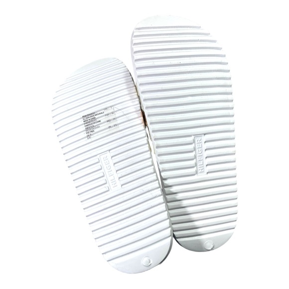Tommy Hilfiger Kids Gold, Silver, & Copper Rainbow Slides - Picture 3 of 6